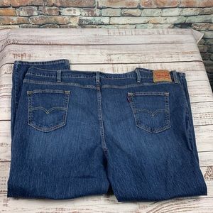 Levi Strauss “541” athletic taper leg blue jeans
size 54x30